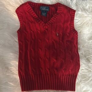 Polo Ralph Lauren vest - red - size 5